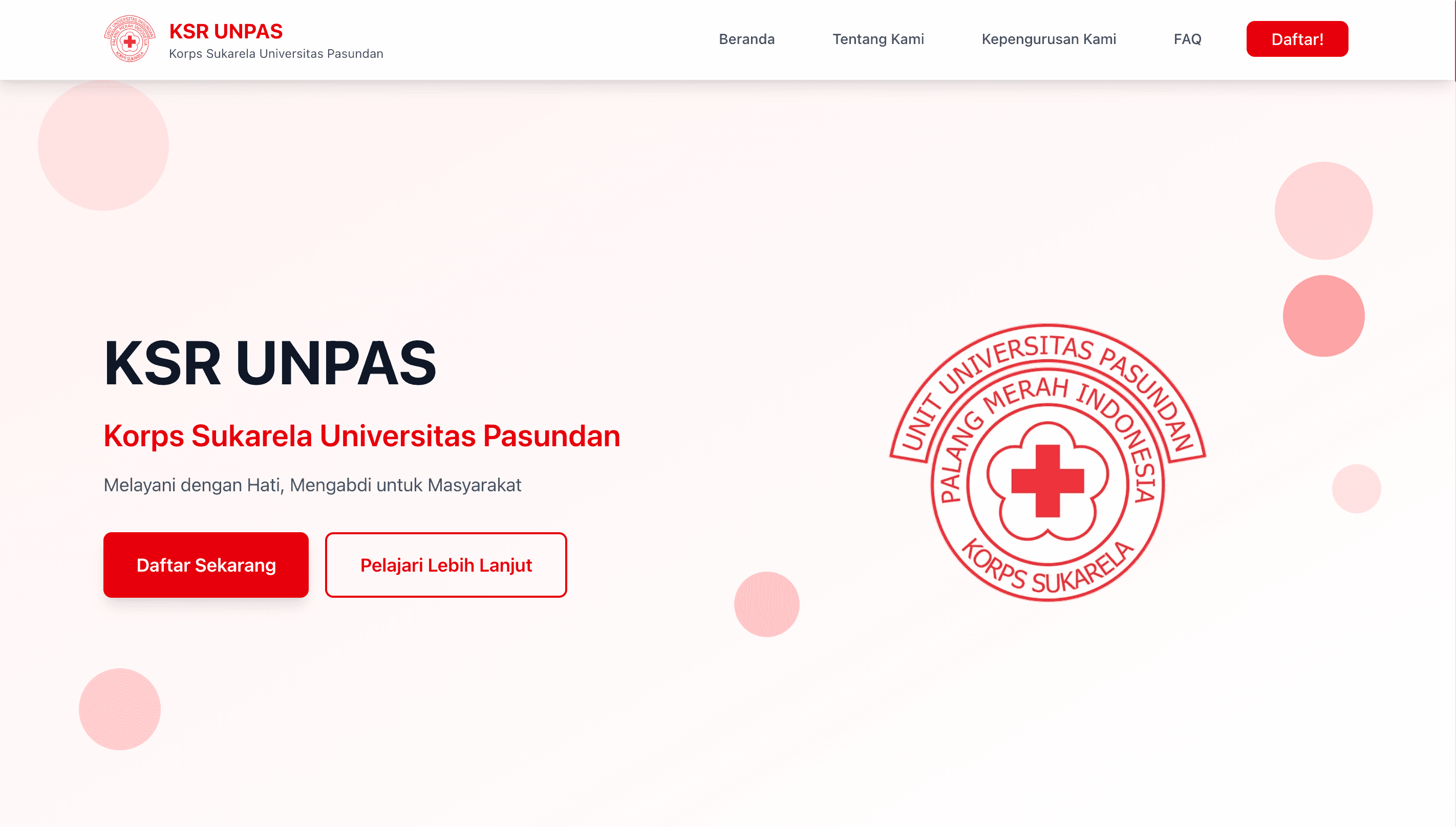 KSR UNPAS Official Site
